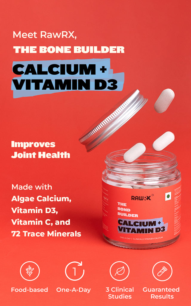 one hundred percent food based calcium plus D3 supplements