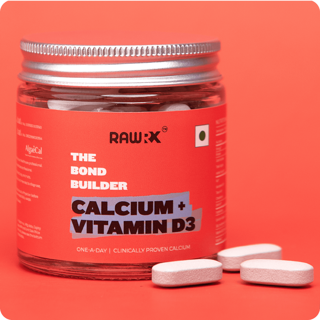 RawRX Algae Calcium + Vitamin D3 & Vitamin C